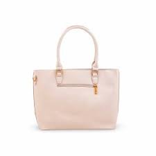 Chic Beige Shoulder Tote Bag – Spacious Minimalist Everyday Handbag